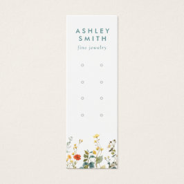 Elegante Tarjeta de visualización de múltiples flo