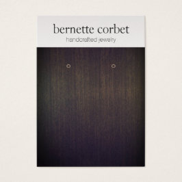 Elegante tarjeta de visualización de reposo suave 