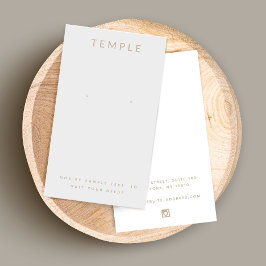 Elegante Tarjeta de visualización elegante de Gris