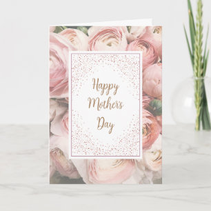 Elegante tarjeta del día de la madre
