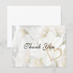 Elegante tarjeta Floral Gracias