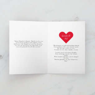 Elegante Tarjeta Fotográfica El día de San Valentí