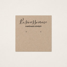 Elegante tarjeta minimalista de visualización del