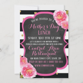 Elegante tarjeta plana de invitación del Día del A