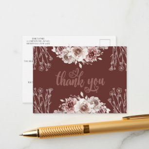 Elegante tarjeta postal de invitación al Relieve m