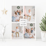 Elegante tarjeta postal para feriados con foto de<br><div class="desc">Sencilla y elegante postal de fotos de vacaciones. Para una personalización más avanzada de este diseño,  haga clic en el enlace Personalizar Más adelante para cambiar el tipo de letra,  tamaño,  color,  etc.</div>