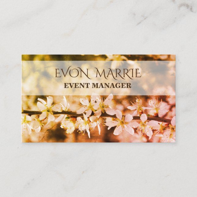 Elegante tarjeta profesional (Anverso)