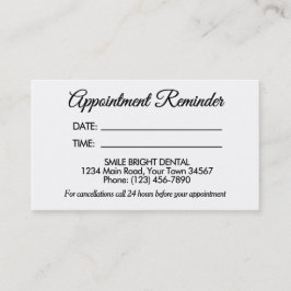 Elegante tarjeta profesional de visita con logotip