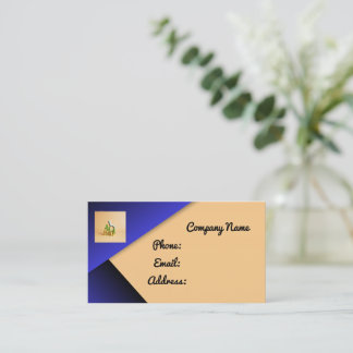 Elegante tarjeta profesional de visita - Personali