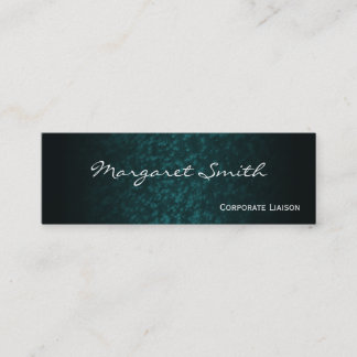 Elegante tarjeta profesional profesional delgada p