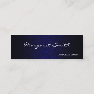 Elegante tarjeta profesional profesional delgada p
