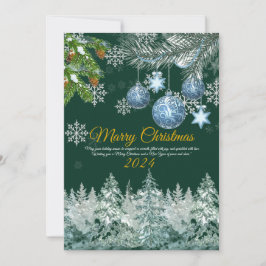 Elegante Tarjeta Rustic Gold Merry Christmas