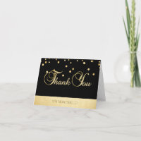 Elegante Tarjeta Única de Agradecimiento Empresari