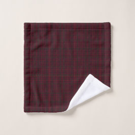 Elegante Tartán Burgundy