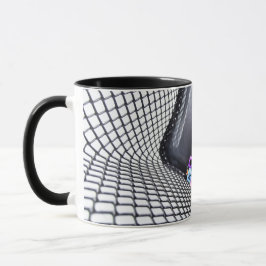 Elegante taza de cerámica para su elaboración diar