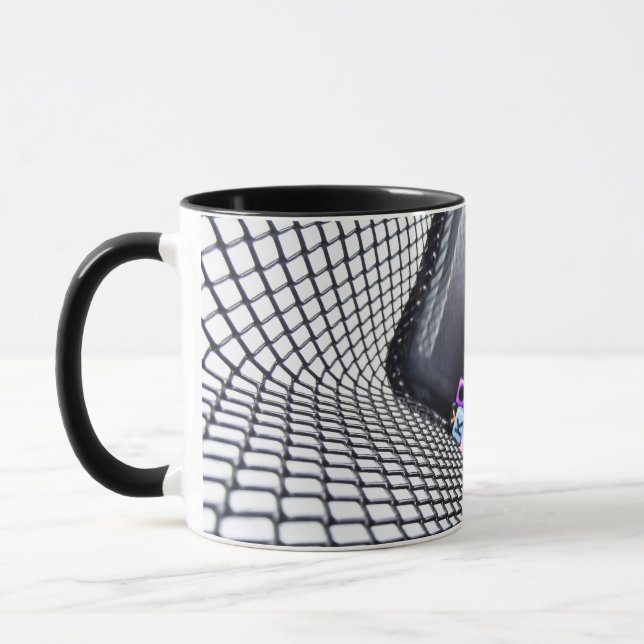 Elegante taza de cerámica para su elaboración diar (Izquierda)
