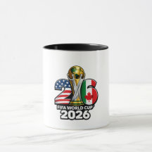 Elegante Taza Mundial de la FIFA 2026