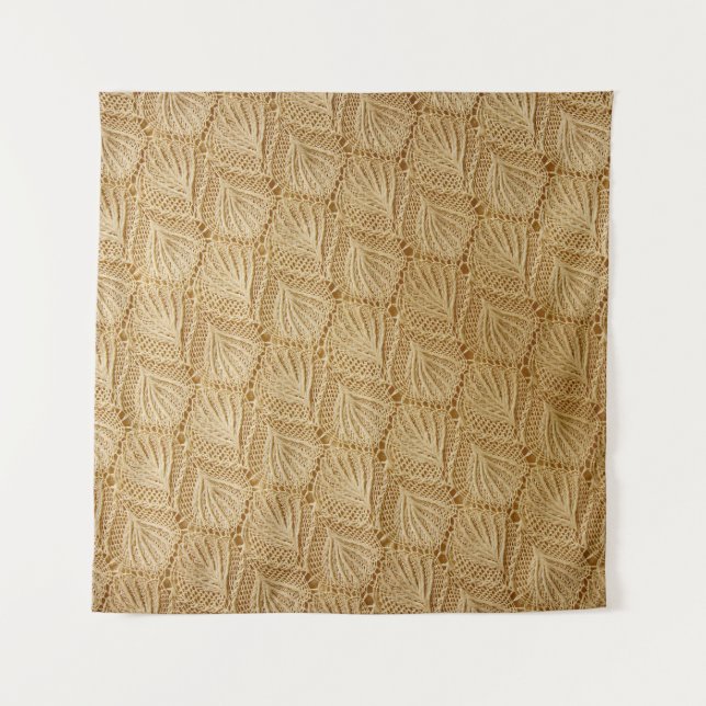 Elegante tela de encaje: patrones texturizados. (Anverso)