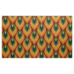 elegante tela retro de los años 70