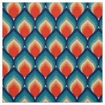 elegante tela retro de los años 70