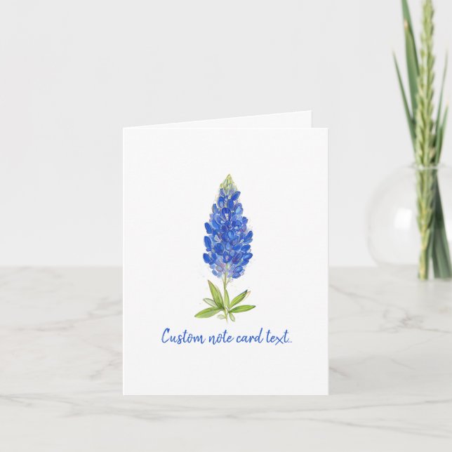 Elegante Texas Bluebonnet Flower Art