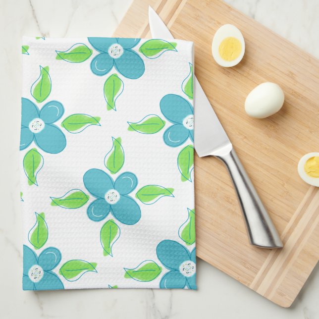 Elegante toalla de cocina (Doblado Cuarto)