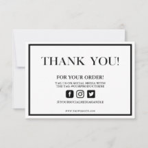 Elegante tradicional Gracias Personalizado Media I