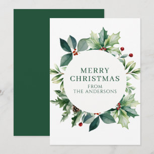 Elegante vegetación de Navidad