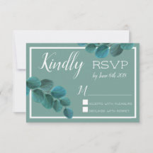 Elegante vegetación | Eucalyptus deja bodas RSVP