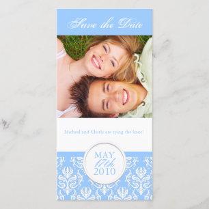 Elegante verano salva la tarjeta fotográfica de fe