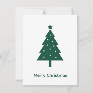 Elegante verde moderno árbol de Navidad no foto