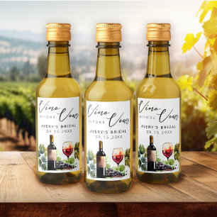 Elegante Vino Antes de los Votos Lluvia de Novia c