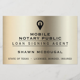 Elegante volante metálico falso