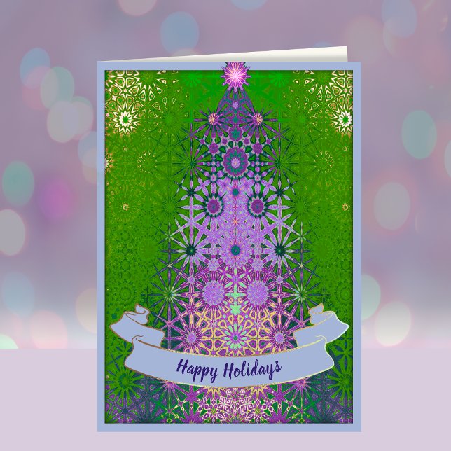 Elegante y elegante árbol de Navidad (Subido por el creador)