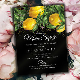 Elegante y elegante Invitación a la ducha de novia