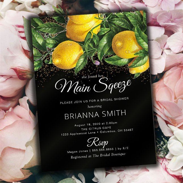 Elegante y elegante Invitación a la ducha de novia (Subido por el creador)