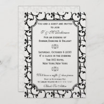 Elegante y elegante invitación a la fiesta corpora