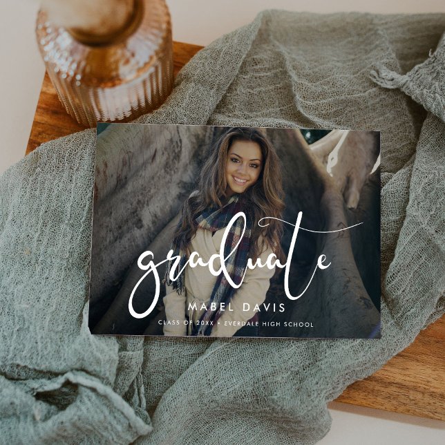 Elegante y elegante invitación a la fiesta de grad (Subido por el creador)