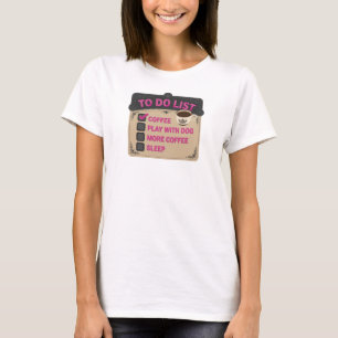 Elegante y Estilosa Camiseta Rosa CAFÉ JUEGA CON P