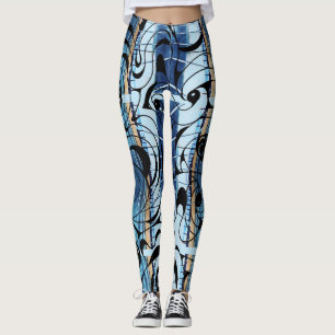 Elegante y giratoria Leggings de Joya Eve