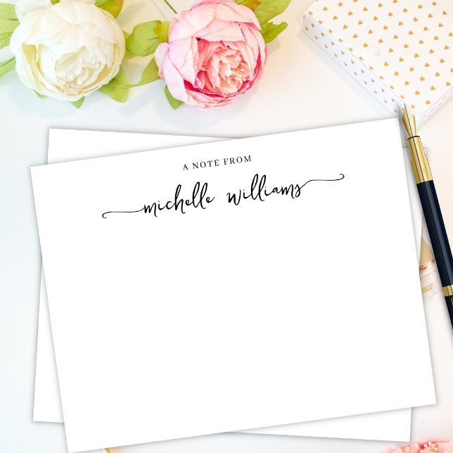 Elegante Y Girona Nota De Script De Caligrafía De (Subido por el creador)