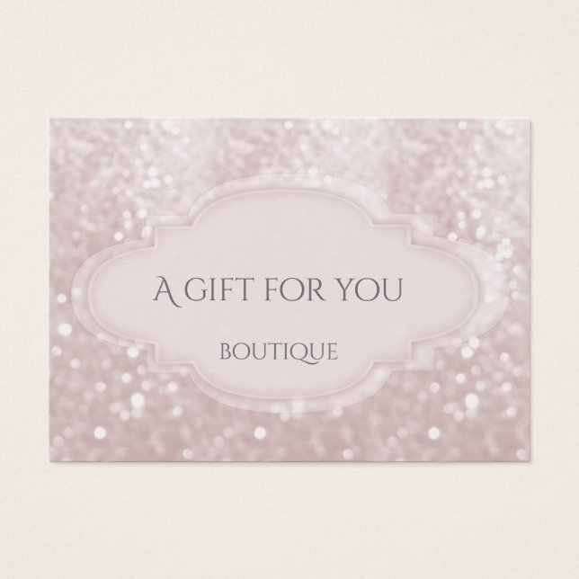 Elegante y lujoso bokeh purpurinoso (Frente)