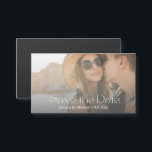 elegante y moderna foto de guión guardar el imán d<br><div class="desc">guión moderno foto mínima guardar la fecha Tarjeta magnética</div>