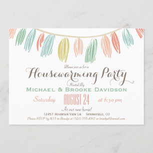 Elegante y moderna invitación a fiesta para el cam