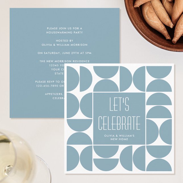 Elegante y moderno Fiesta de limpieza Invitación a (Subido por el creador)