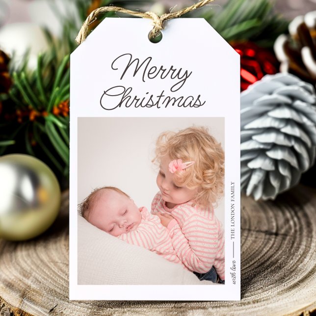 Elegante y moderno foto Feliz Navidad (Subido por el creador)