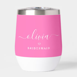 Elegante y moderno nombre personalizado de la dama