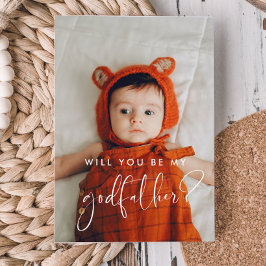 Elegante y moderno Tarjeta fotográfica de la propu