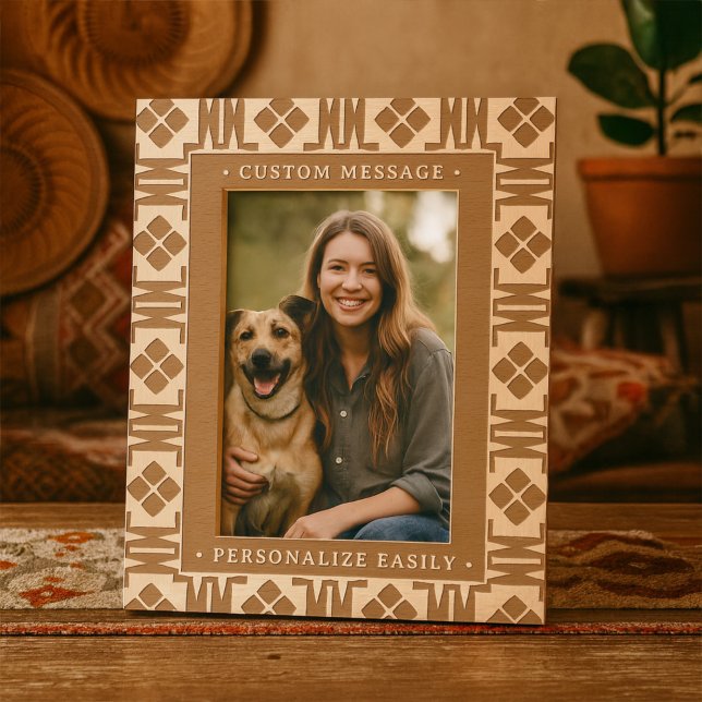 Elegante y personalizado grabado de arte geométric (Subido por el creador)