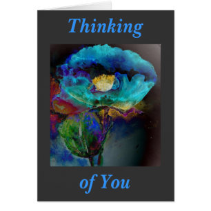 Elegante y romántico cuadro verde azulado de acuar